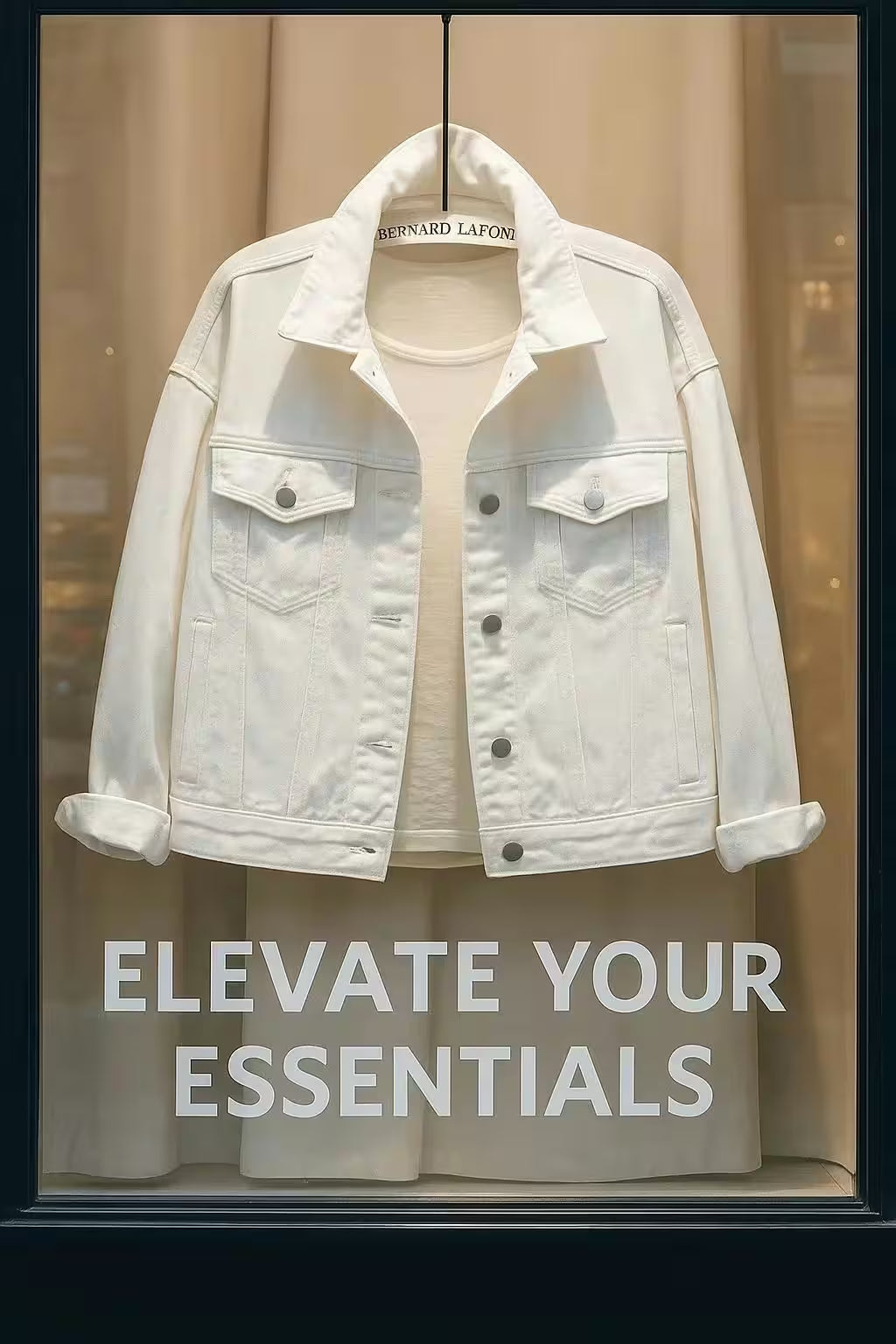 Coat Jeans Casual Tops - Women's Fashion - View 24