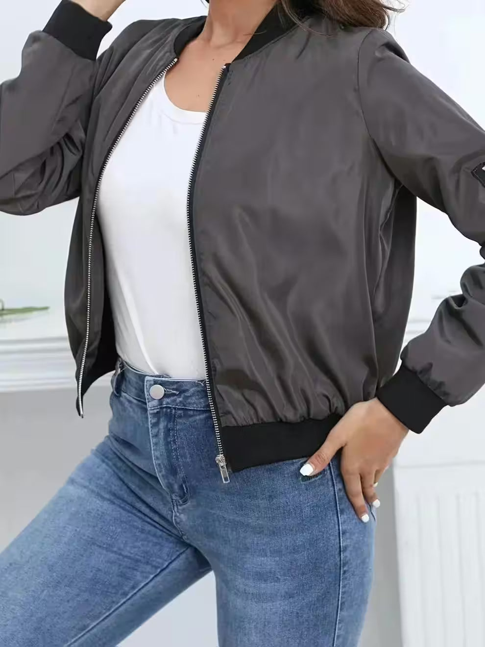 Autumn and Winter New Women's Coat Short - Additional View 4
