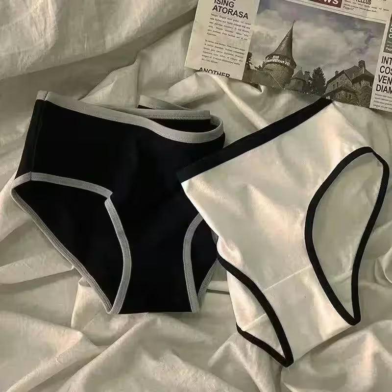 3pcs Sports Cool Style Minimalist Girls' Underwear Mid Waist - Additional View 45
