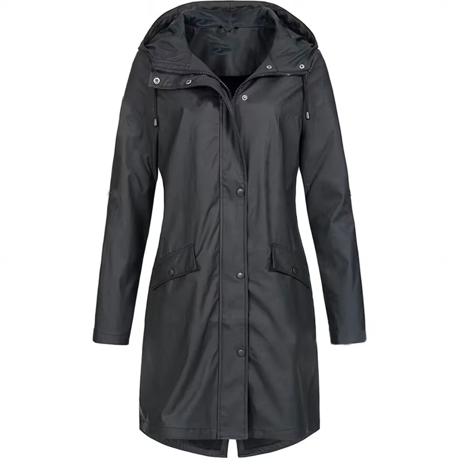 Rings - Hooded Raincoat Windproof Coat