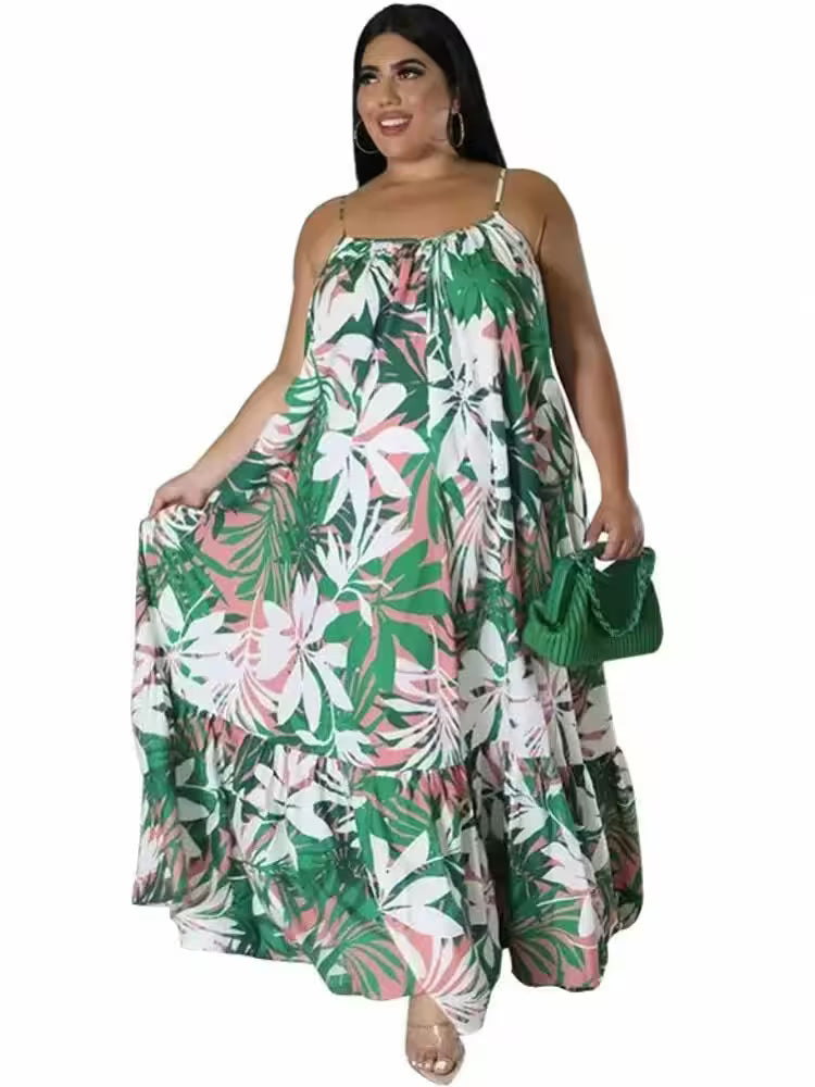 Plus Size Clothes Dresses Cascading - Additional View 2