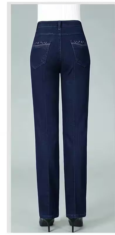 Jeans Autumn Casual Slim Straight leg Cotton - Additional View 3