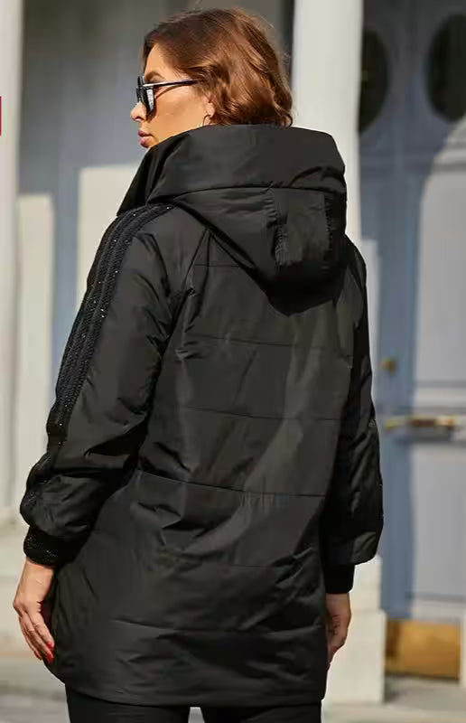 Spring Parkas Plus Size Padded Coats - Additional View 5