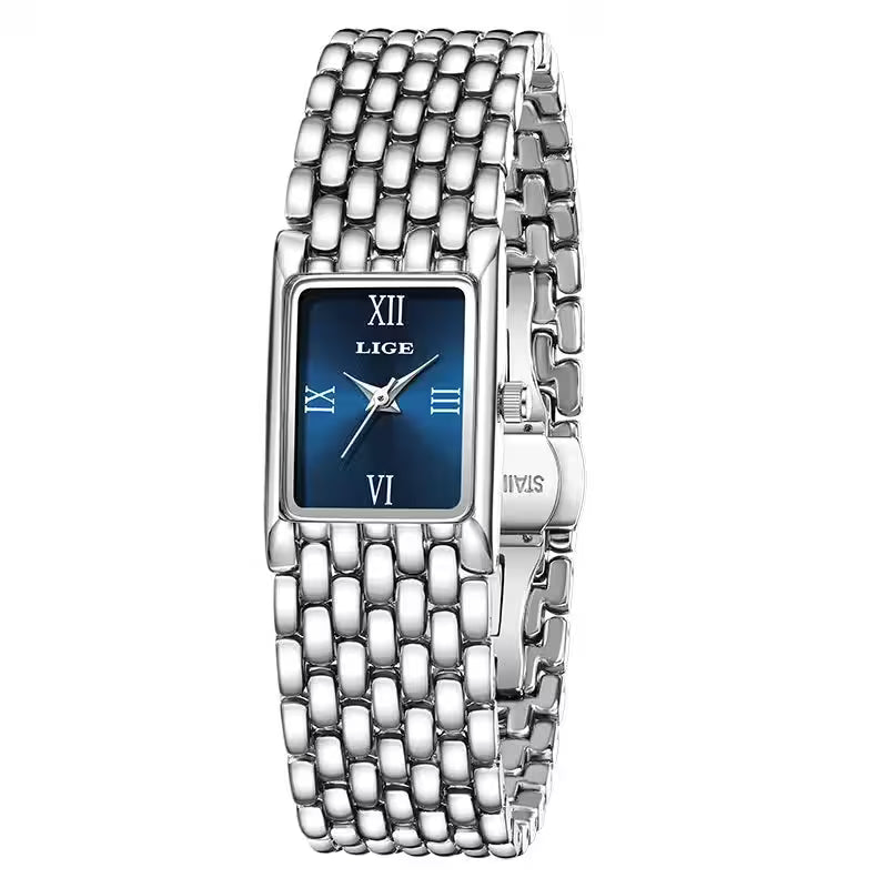 Watch quartz stainless steel strap luxury casual - Additional View 6
