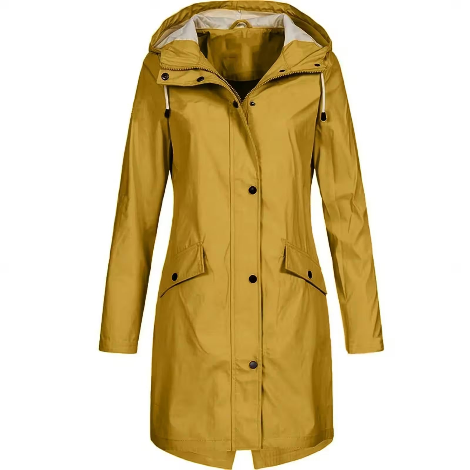 Hooded Raincoat Windproof Coat - Additional View 9