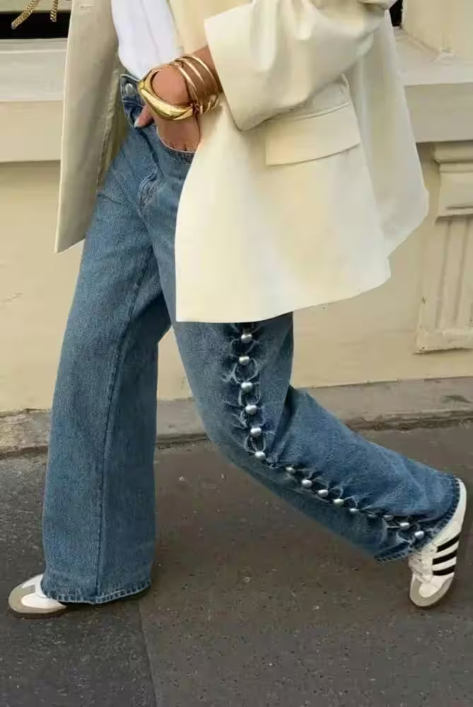 Casual Jeans Summer 2025 Straight Street - Additional View 16