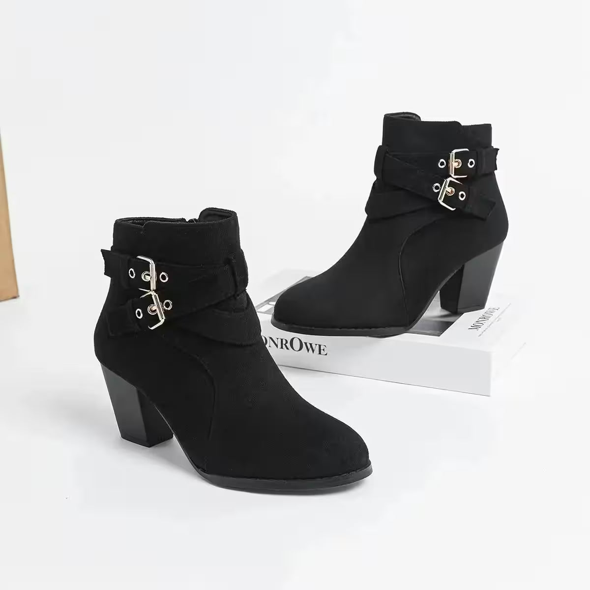 Boots 2025 New 41/42/43 Fashion Coarse - Additional View 17
