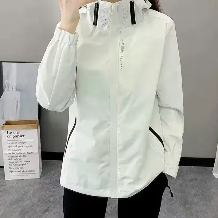 Climbing Hiking Waterproof Coat - Women's Fashion - View 15