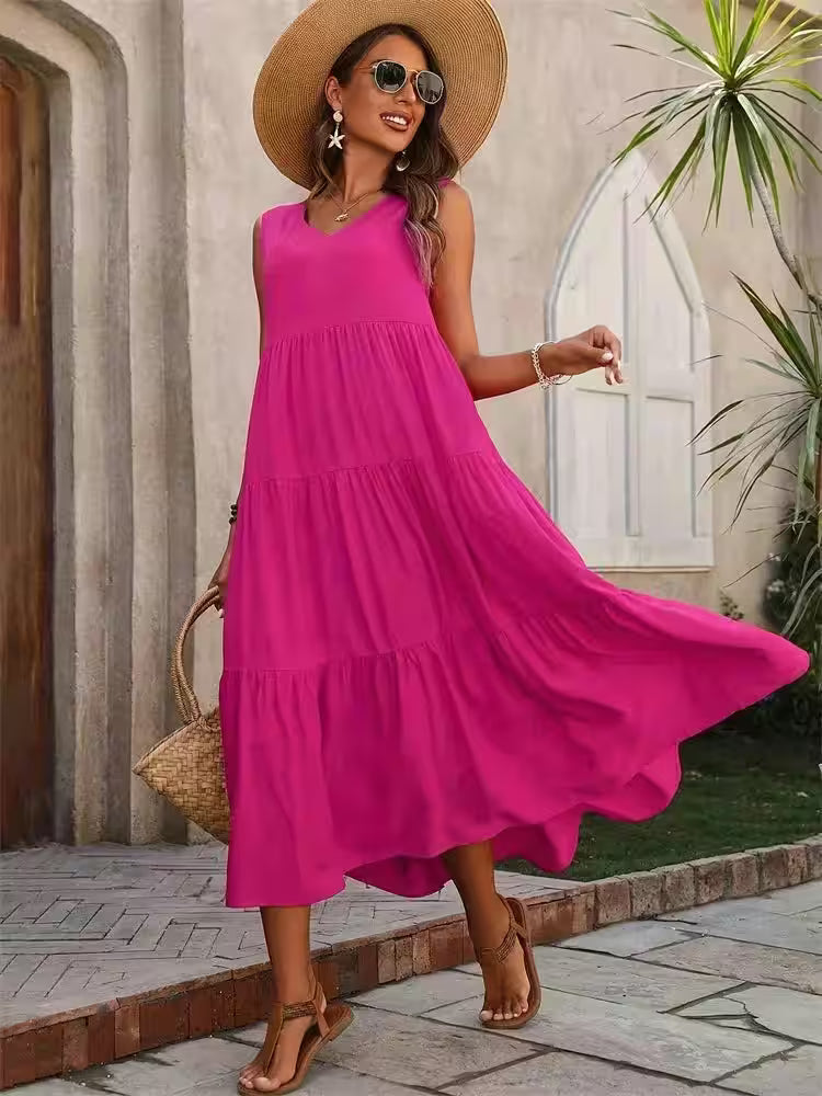 Casual Brand Holiday Beach Long Dresses - Additional View 10