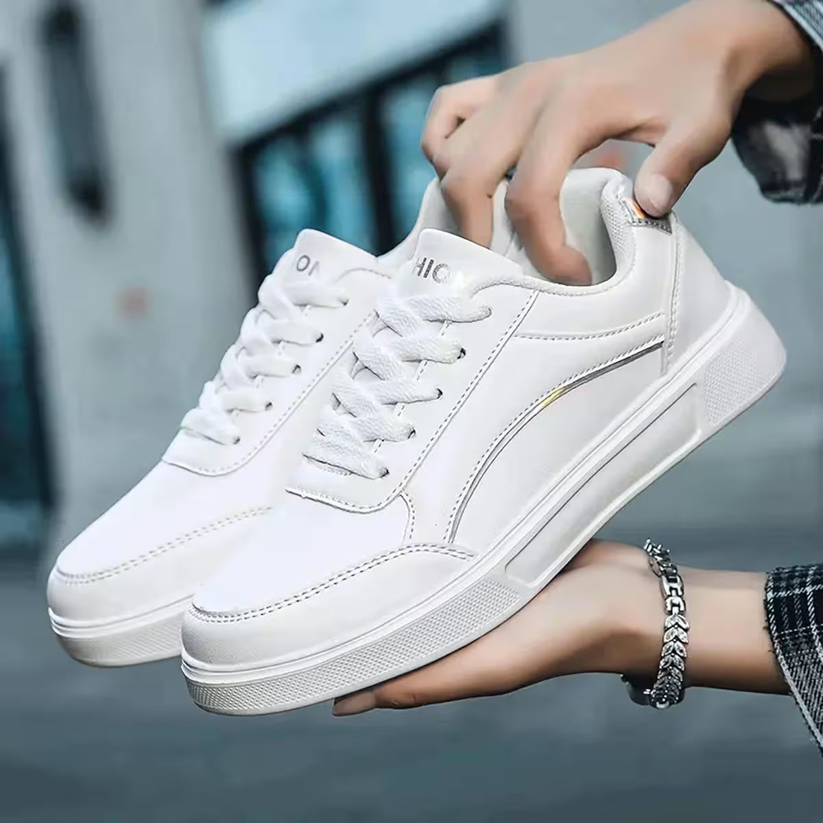Casual Shoes Bling Skateboard Sneakers - Additional View 2