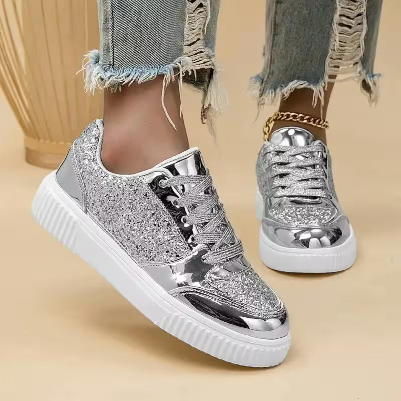Rings - Platform Versatile Strap Gold Fashion Stage Shoes Zapatillas