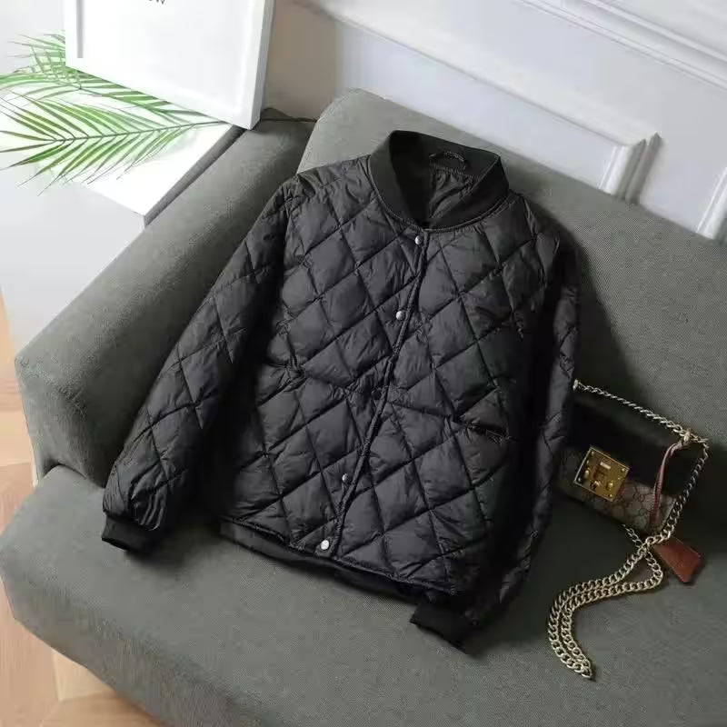 Coat Qulited Autumn Winter Cotton-Padded - Additional View 5