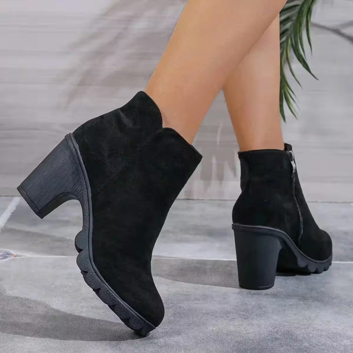 Boots High Quality Zipper Ladies Shoes - Additional View 6