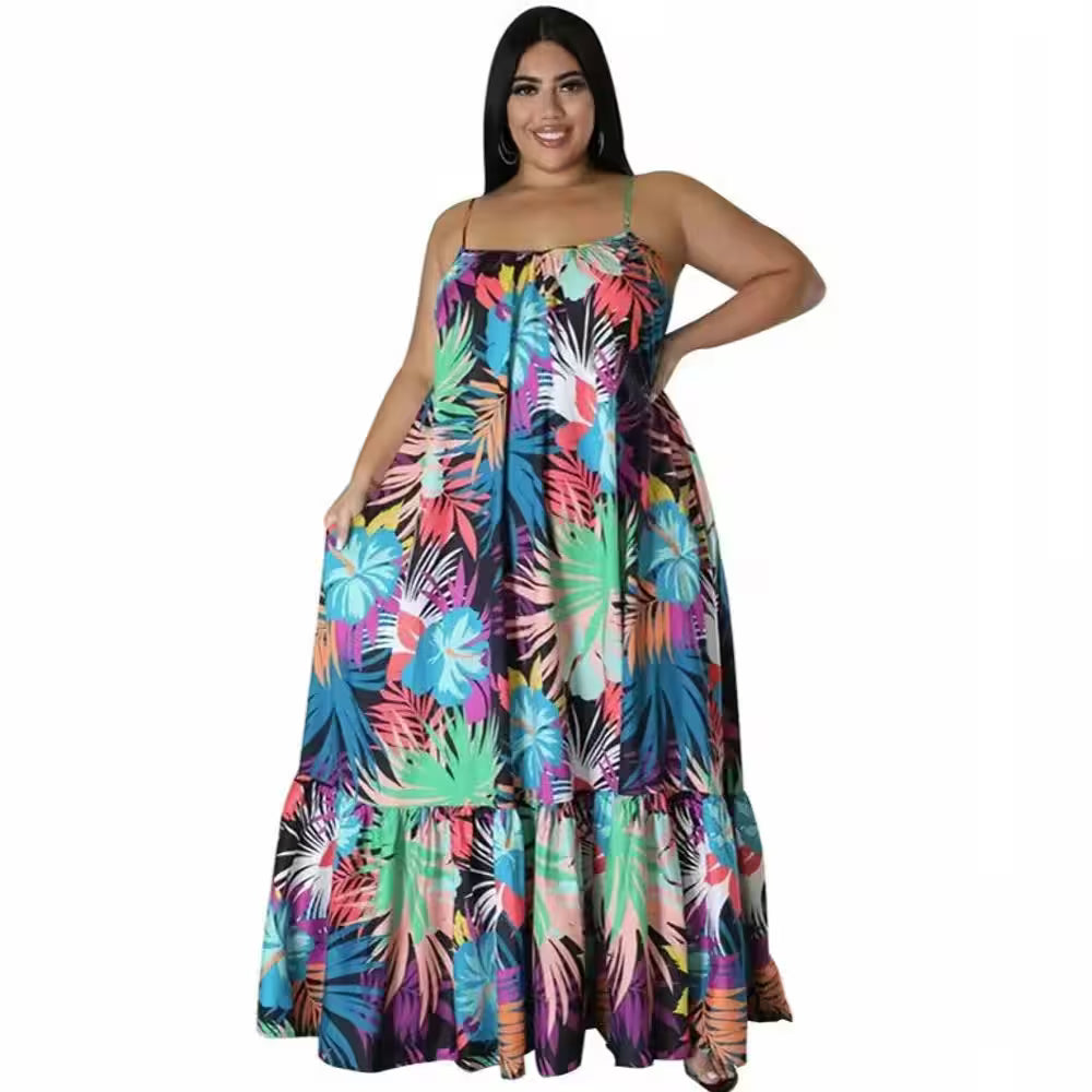 Plus Size Clothes Dresses Cascading - Additional View 8