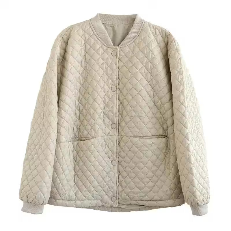 Coat Qulited Autumn Winter Cotton-Padded - Additional View 7