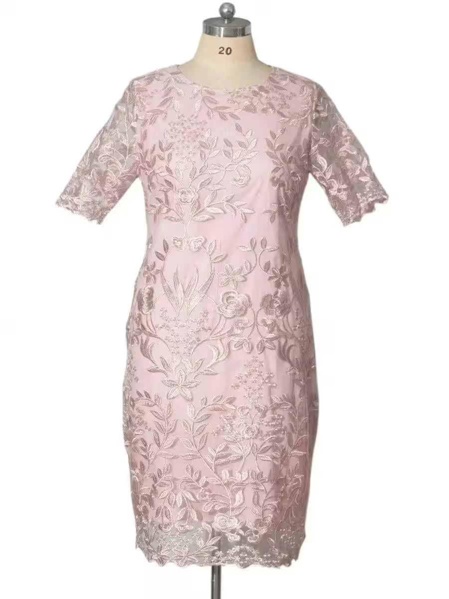 4xl 5xl Plus Size Formal Party Dresses - Additional View 3
