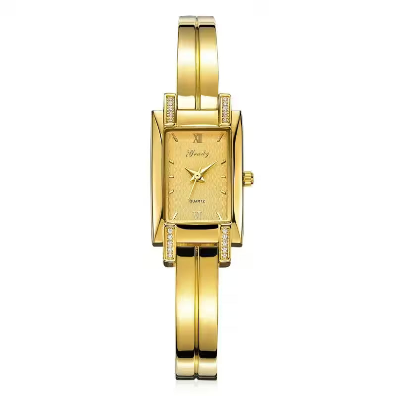 Square Diamond Water Proof Quartz Watches - Women's Fashion - View 4