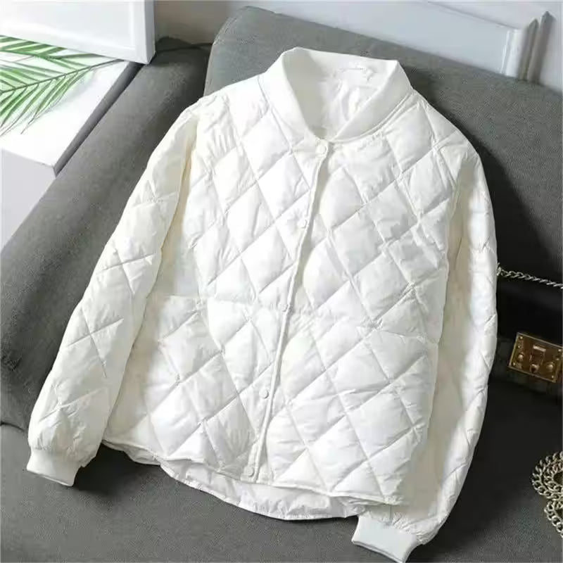 Coat Qulited Autumn Winter Cotton-Padded - Additional View 4