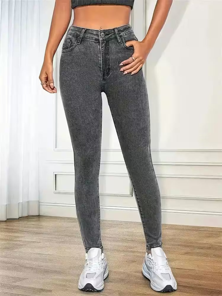 Skinny Jeans Slim Fit Pencil Girls Leggings Straight - Additional View 6