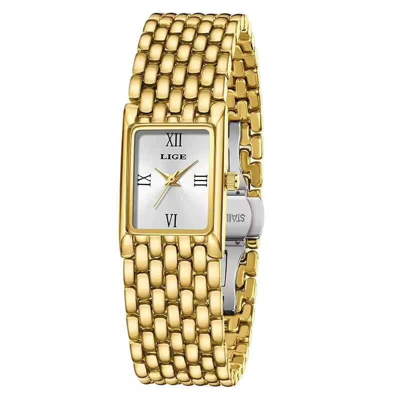 Watch quartz stainless steel strap luxury casual - Additional View 11
