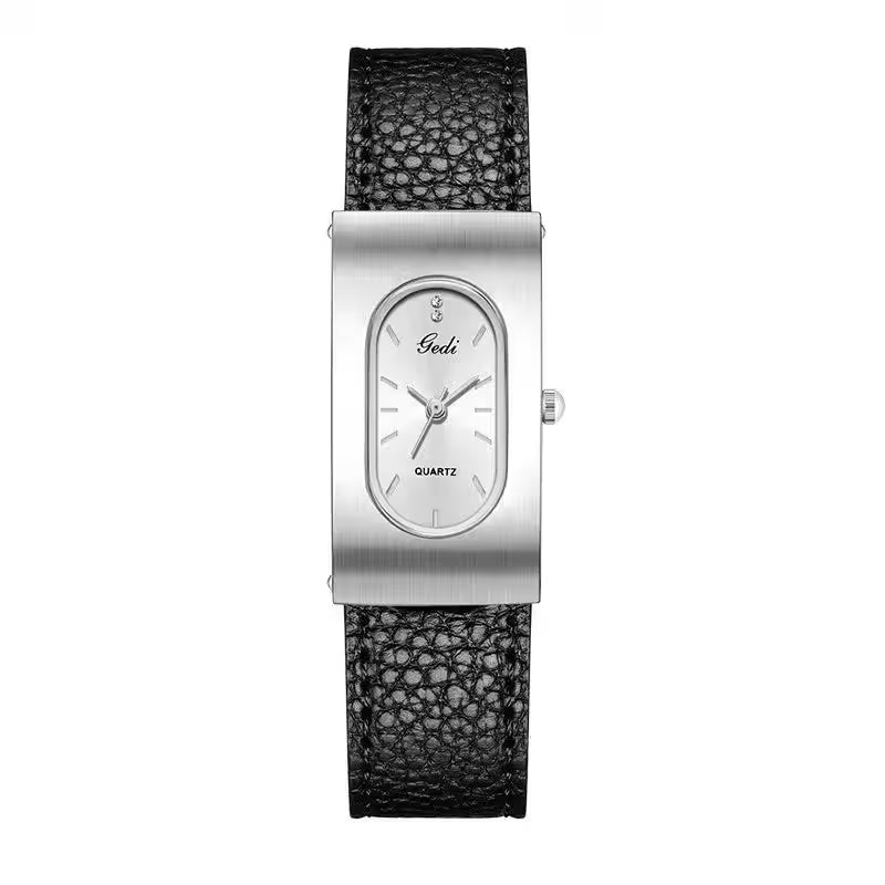 Fashion Gedi Top Brand Quartz Luxury Clock Rectangle - Additional View 4