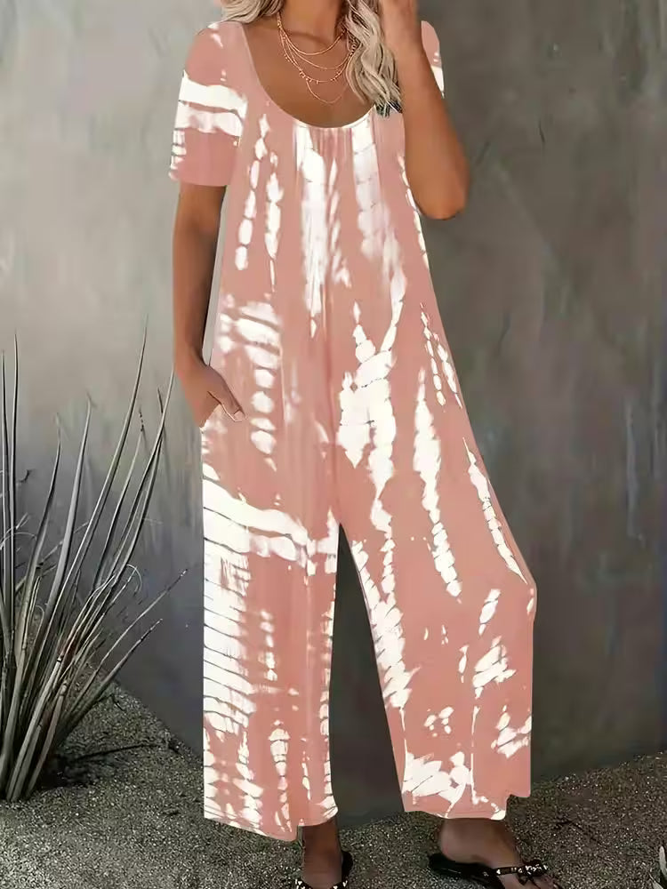 Plus Size Jumpsuit with Pockets Casual - Additional View 2