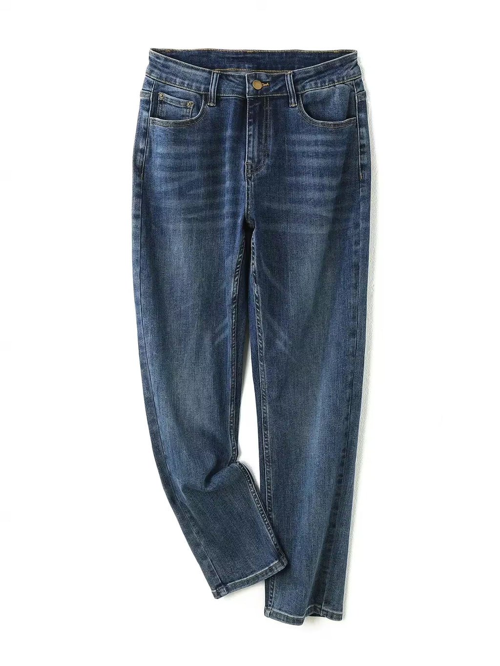 Plus Size BoyFriend Jeans 6XL Fashion Straight - Additional View 4