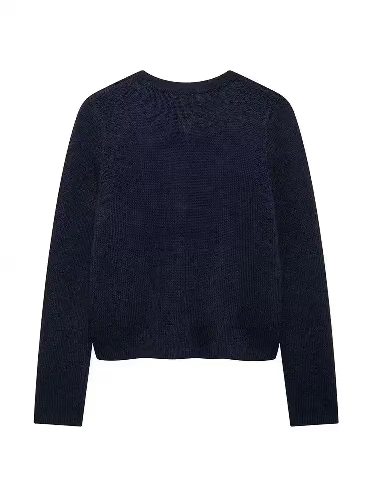 Cardigans Long Sleeve Button Knitwears - Women's Fashion - View 4