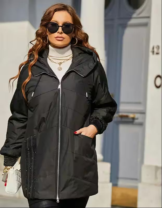 Rings - Spring Parkas Plus Size Padded Coats