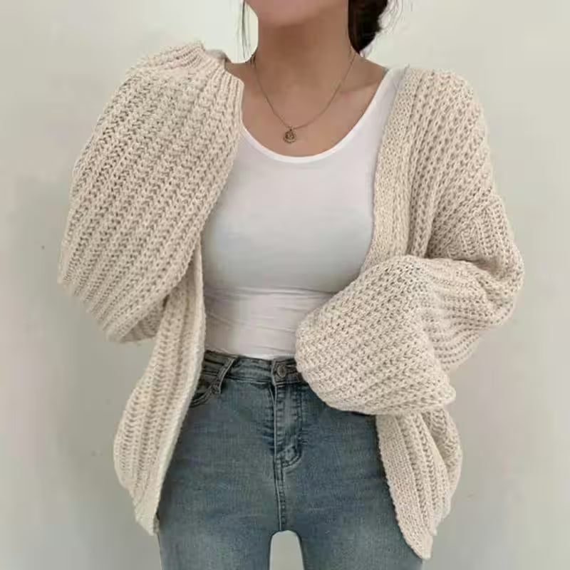 Cardigan Sweater Casual Fall Streetwear Tops - Additional View 8