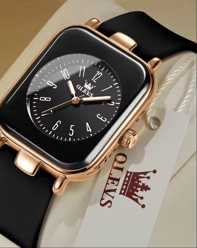 Rings - Wristwatch Original Waterproof Silicone Strap Luminous Hands  Style for Women