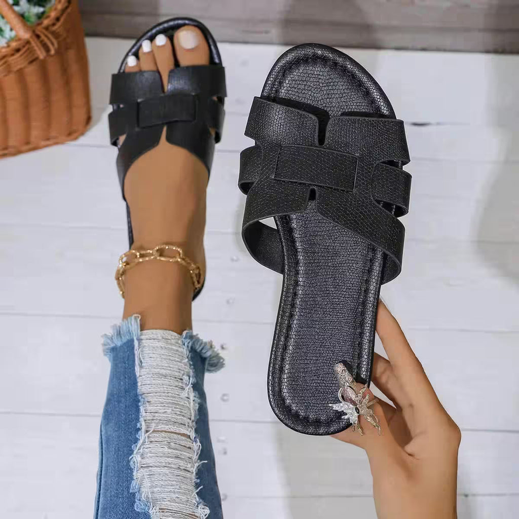 Casual Sandals Concise Flip Flops - Additional View 8