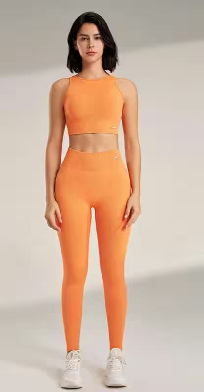 Set Leggings Fitness Exercise Clothing - Additional View 8
