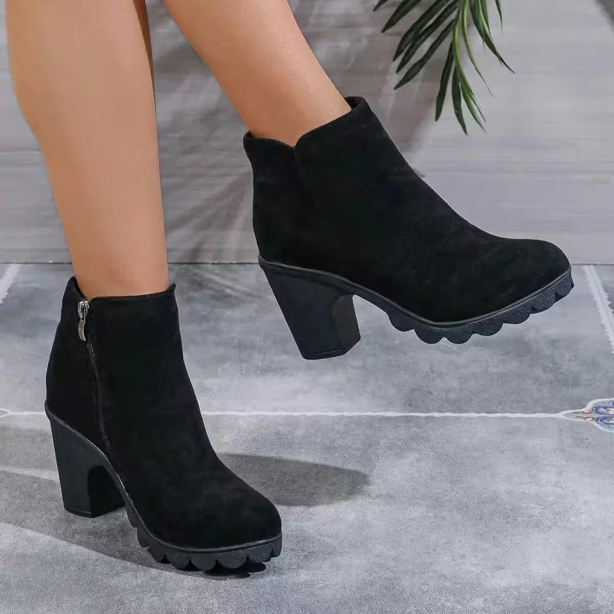 Boots High Quality Zipper Ladies Shoes - Additional View 4