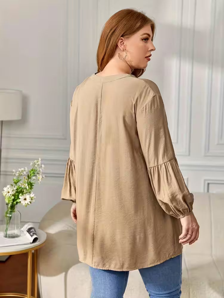 Plus Size 2025 Spring Solid Colour - Additional View 2