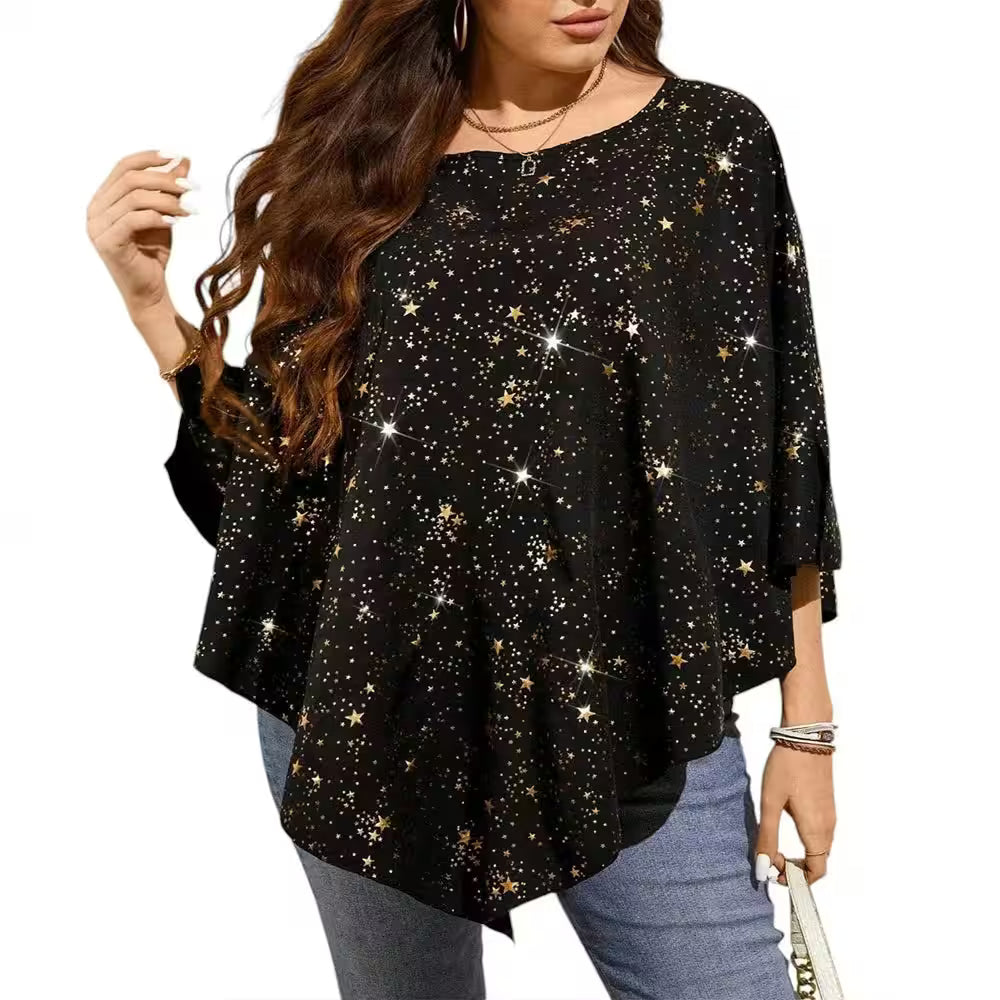 Plus Size Top 3XL-5XL T-shirts Tees - Women's Fashion - View 4