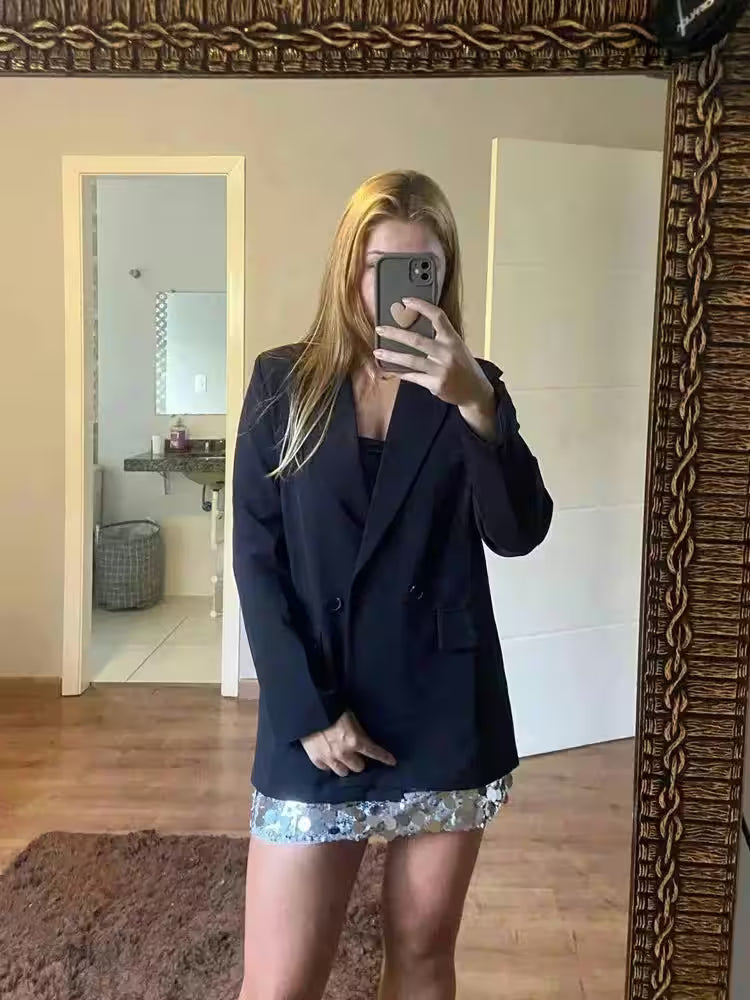 Blazer Fashion Office Wear Outerwears 2025 - Additional View 2