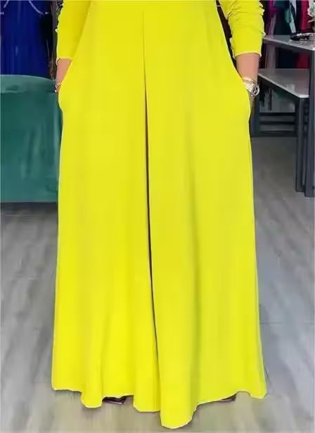 Loose Wide Leg Pockets Jumpsuits 2025 - Additional View 2