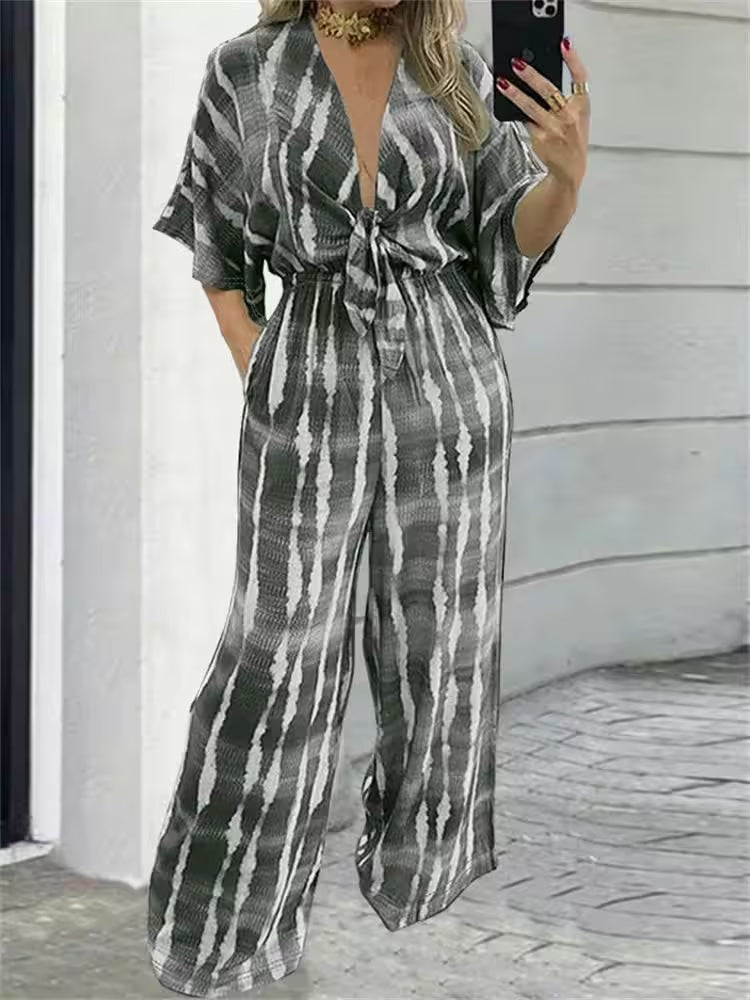 Plus Size Jumpsuits One Piece Outfits Printed - Additional View 6