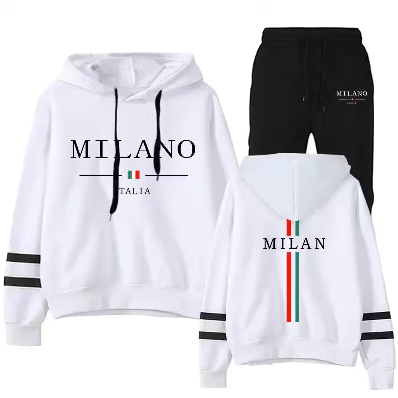Tracksuit Hooded Sweatshirts Casual Sports - Additional View 6