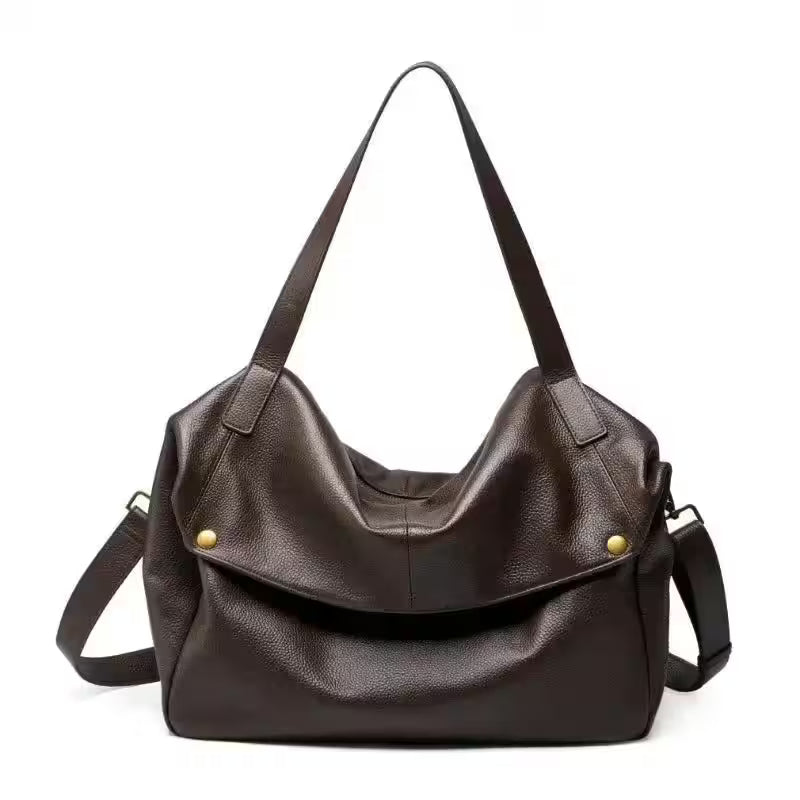 Bag arge capacity shoulder genuine leather - Additional View 13