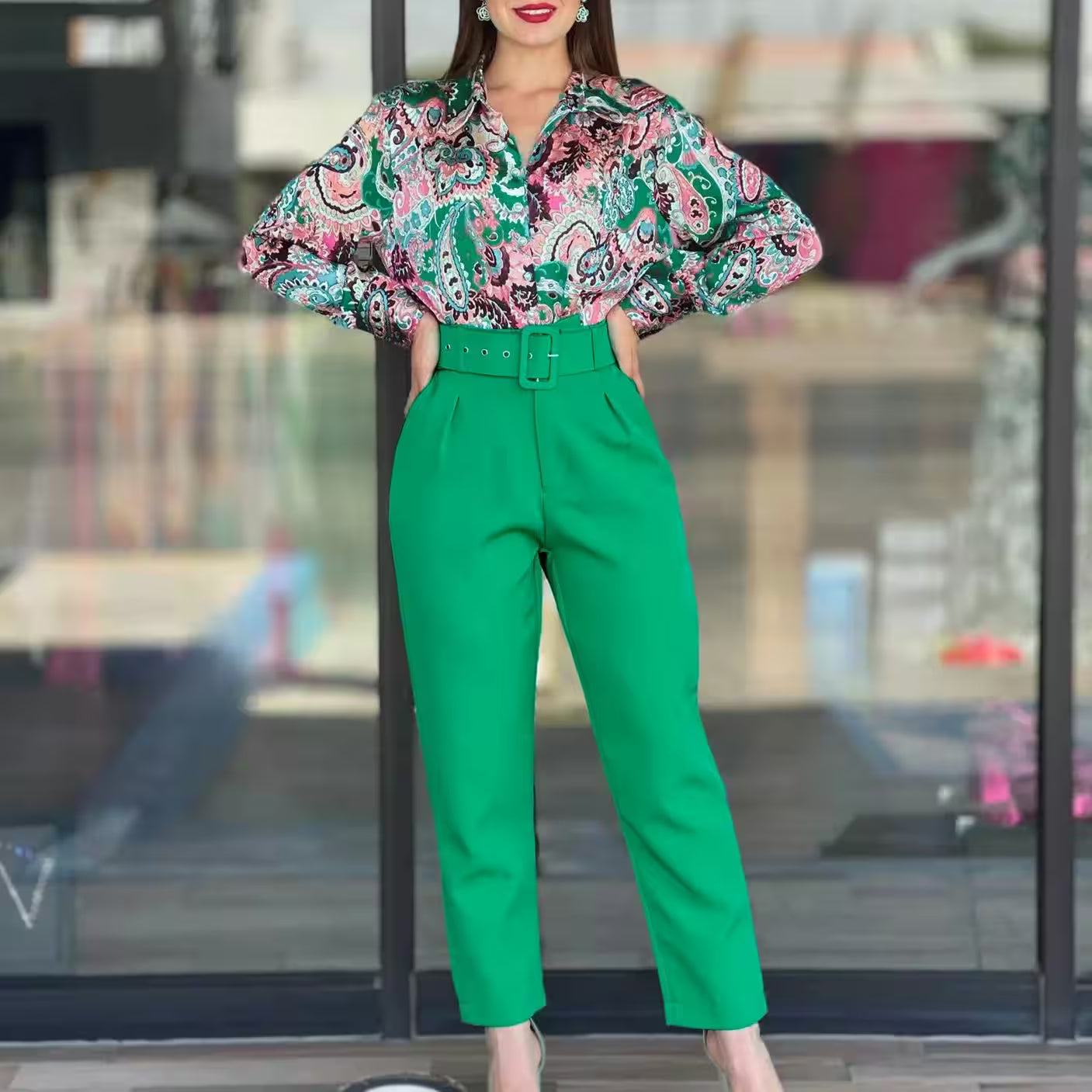 Rings - Elegant Commuter Two  Piece Set 2025 Fashion