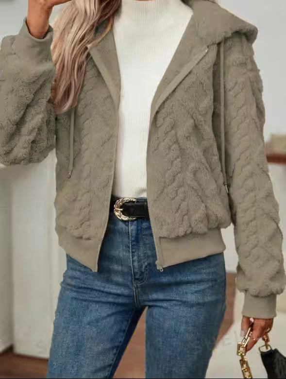 Sweatshirt Winter Casual Hooded Sweatshirts - Women's Fashion - View 5