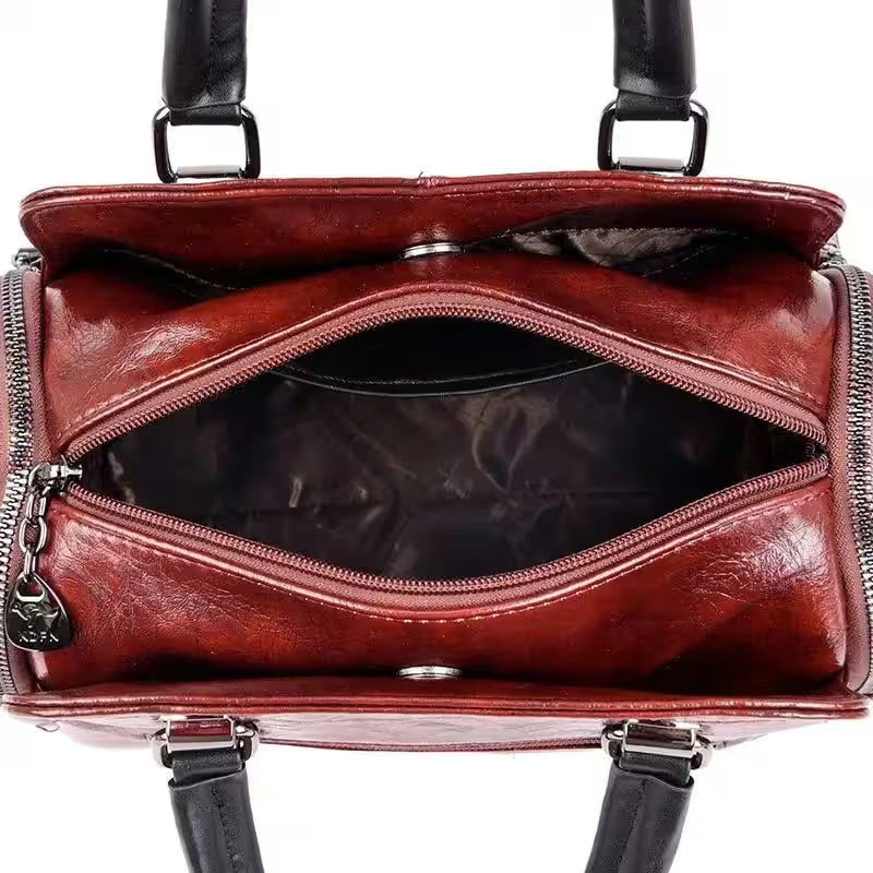 Casual Tote Bag High Quality Soft Leather - Additional View 7