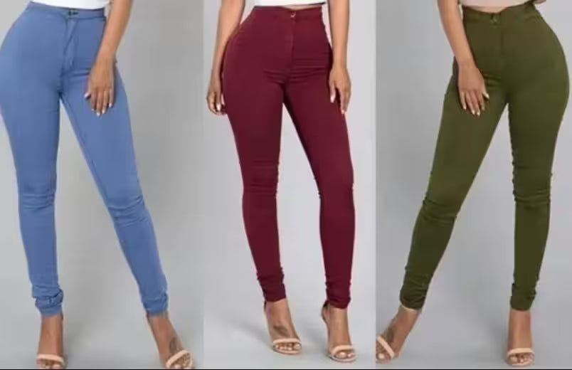 Slim Straight Pants Fashion Spring Thin Chic - Additional View 2