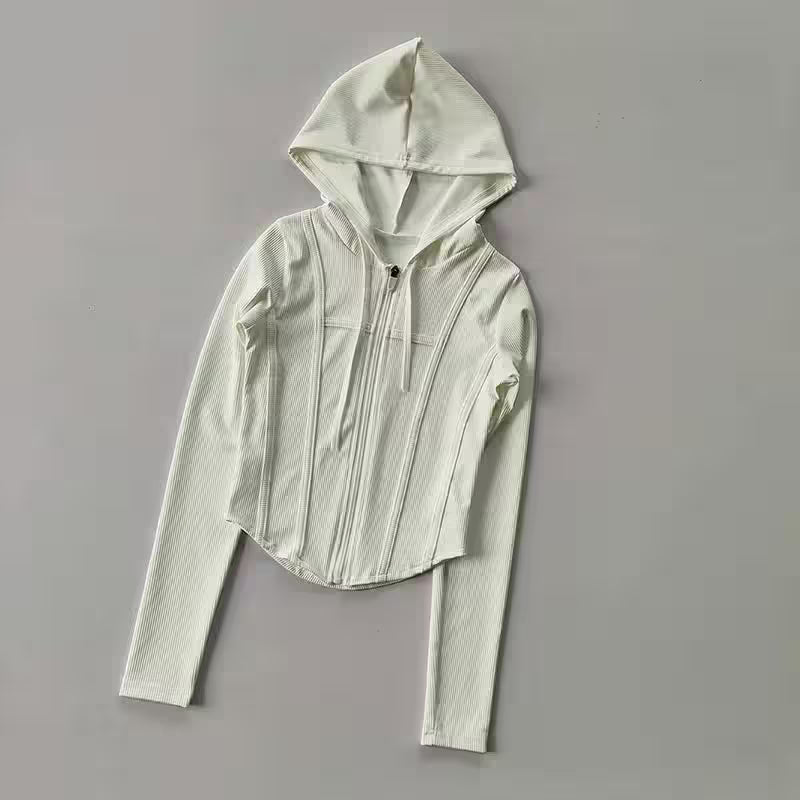 Fitness Coat Hooded Cardigan Sports - Additional View 10