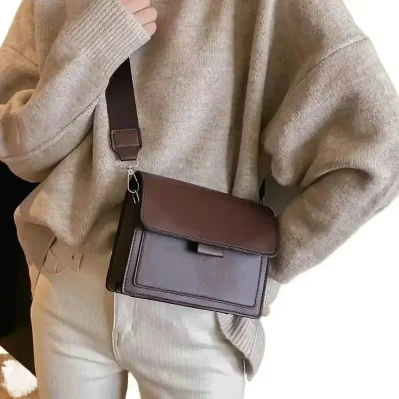 Classic Designer PU Leather Crossbody Bag - Additional View 7