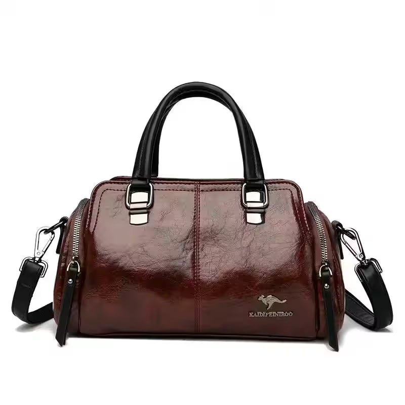 Casual Tote Bag High Quality Soft Leather - Additional View 8
