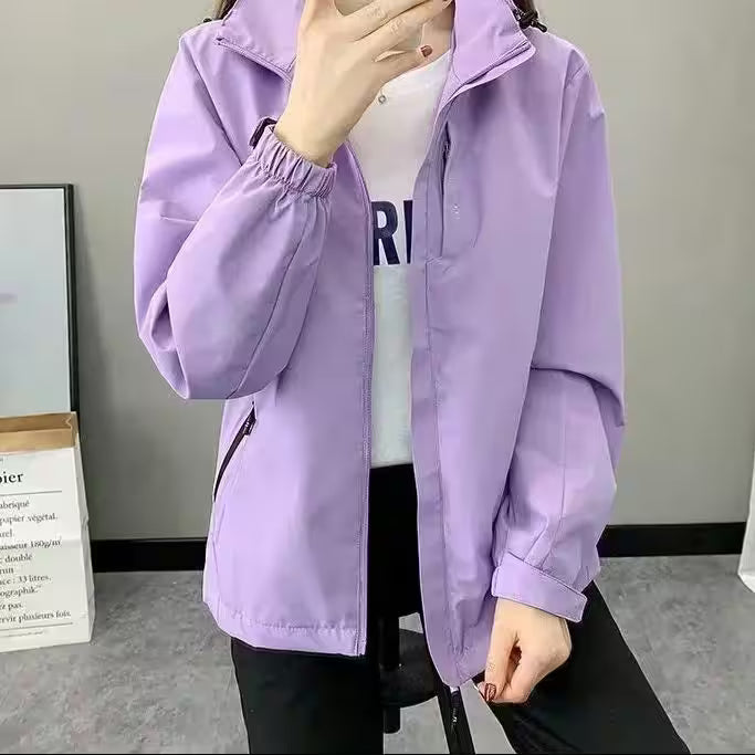Climbing Hiking Waterproof Coat - Women's Fashion - View 4