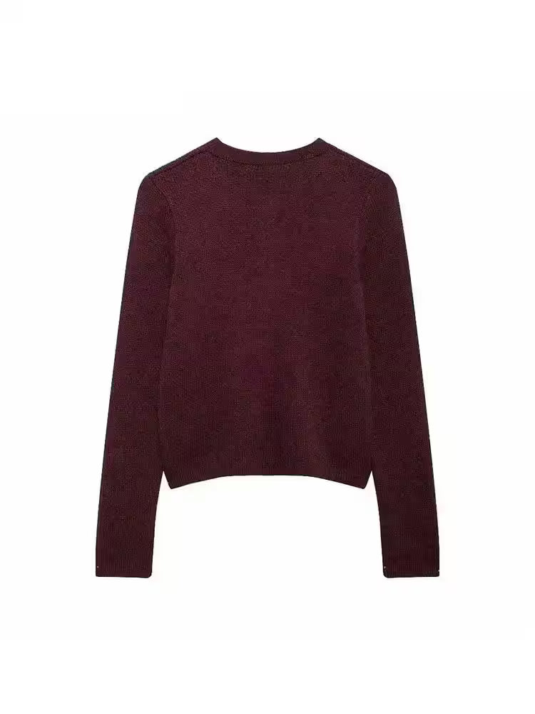 Cardigans Long Sleeve Button Knitwears - Women's Fashion - View 11